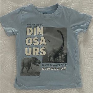 Blue Dinosaur Graphic Kids T-Shirt